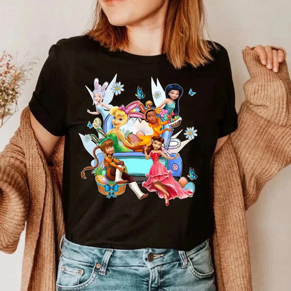 Tinker Bell And Friends Happy Easter Day Bunny Costume Tshirt Unisex Unisex Unisex S