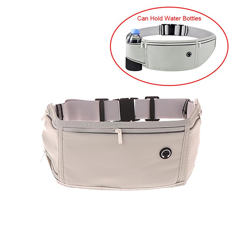 

1 шт. Уличная водонепроницаемая невидимая поясная сумка для бега большой вместимости спортивная поясная сумка для мужчин и женщин скрытые сумки для спортзала поясная сумка для телефона серый