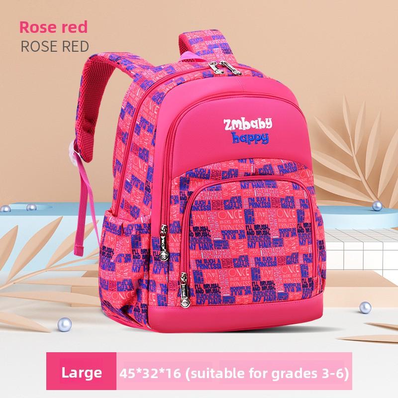 Large Capacity Lightweight Backpack Waterproof Durable Travel School Bag for Kids Boys Girls Grade 1-6 Cartoon Cute Design