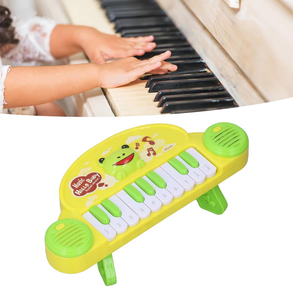 Baby Piano 10 Keys Interesting Cultivating Music Education ABS Material   Keyboard Piano for Kids