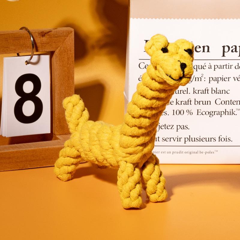 Weaving Bite Resistant Pet Toys Golden Retriever Teddy Small and Medium Dogs Unstuffing Knot Cotton Rope Toys