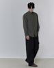 Mugeon Side Line Half-Band Cargo Pants_ Black