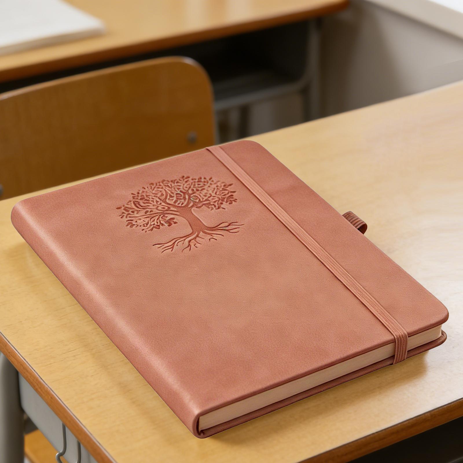A5 Soft Leather Vintage Notebook, Suitable For Work, Study And Travel. Leather-bound Writing Notebook, Schedule Planning Notebook One Size верблюд