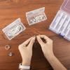Clear Clear Storage Box Plastic Craft & Sewing Supplies Container Organizer Case  Home Storage