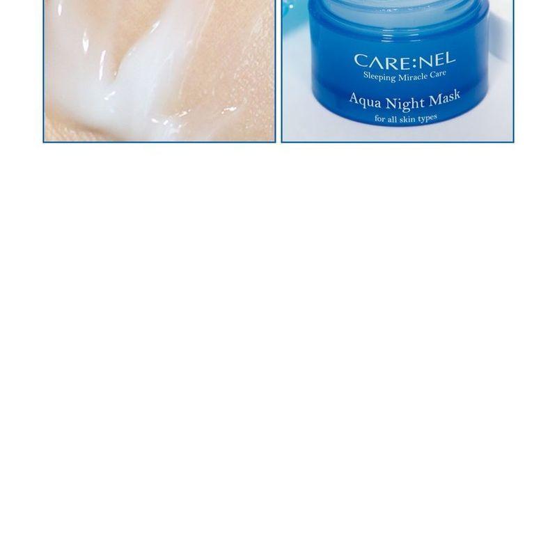CARE:NEL - Aqua Nachtmasken Set 3 Stück