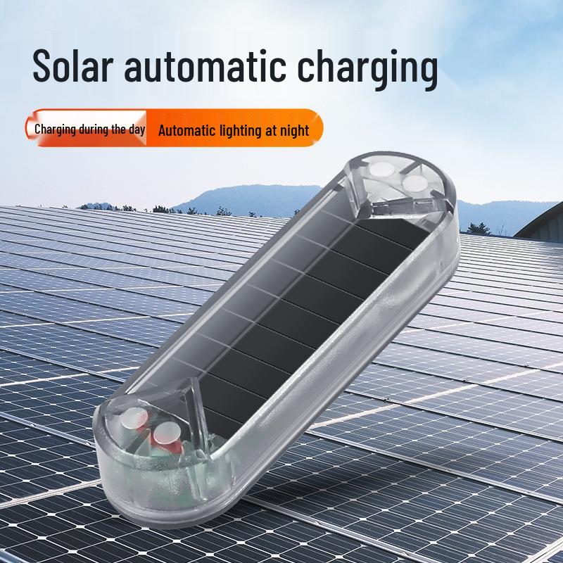 Car Solar Anti-Theft Flashing LED Interior Warning Light