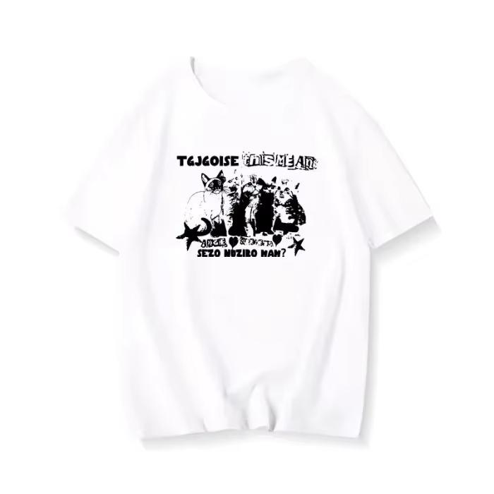 2026 We Out Here Funny Bigfoot Cryptid UFO Abduction Printed Tops Summer Comfortable and Loose Unisexs and Womens Tshirts
