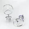Hots Emblema-Estrela Capô-Emblema Carro Capô Dianteiro Logo Cromado Marcação Capô para Mercedes Benz Classe C E S W204 W205 W212 W213 W211 W220 W222