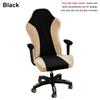1Set Fleece Jacquard Chair Cover Set Office Computer Chair Seat Protect Covers Gaming Chair Cover