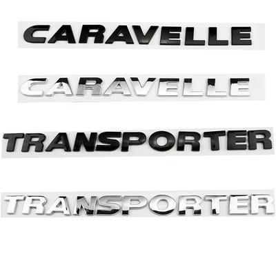 ABS Car Rear Trunk Letters Words Logo Decals Body Emblem Badge Styling Sticker For VW TRANSPORTER CARAVELLE T4 T5 T6 Accessories