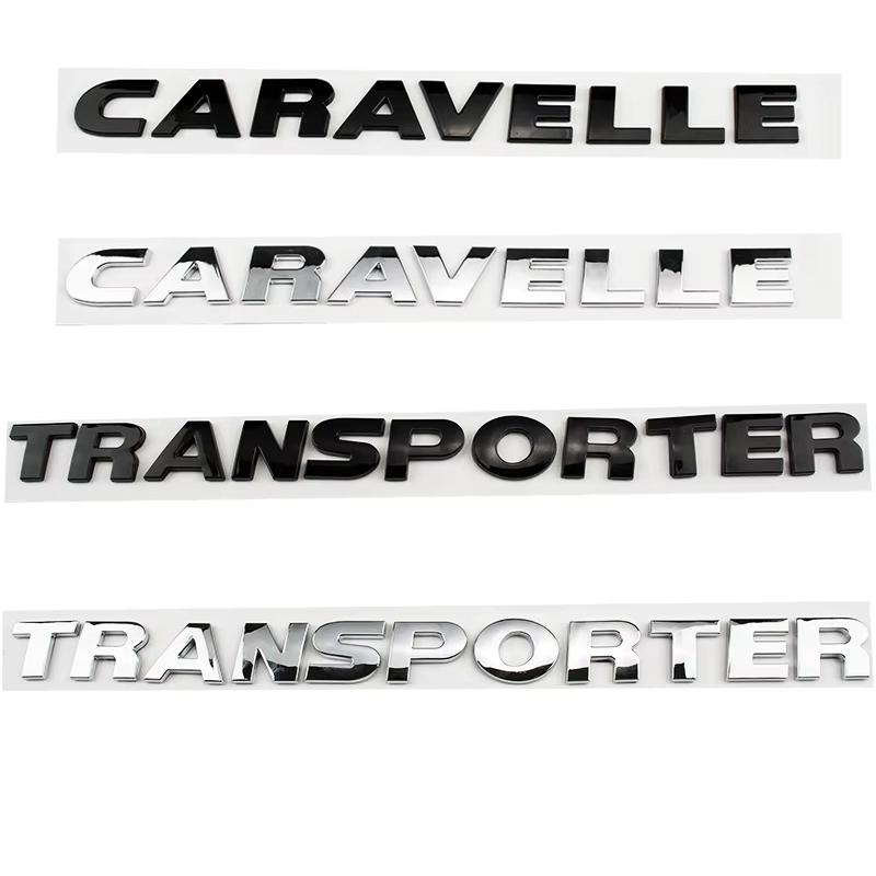 ABS Car Rear Trunk Letters Words Logo Decals Body Emblem Badge Styling Sticker For VW TRANSPORTER CARAVELLE T4 T5 T6 Accessories