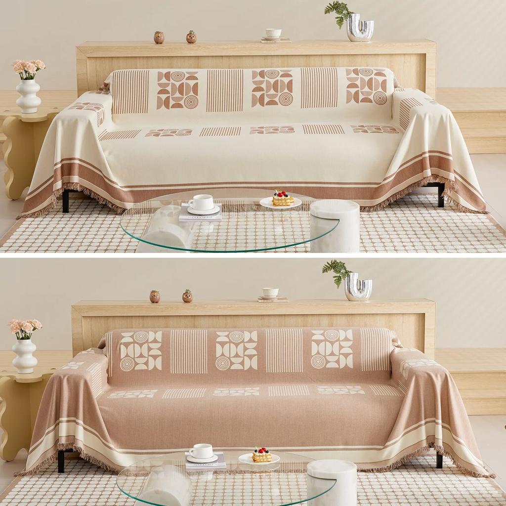 Square Sofa Cover Cloth All Inclusive Universal Dustproof All Season Blanket Cover