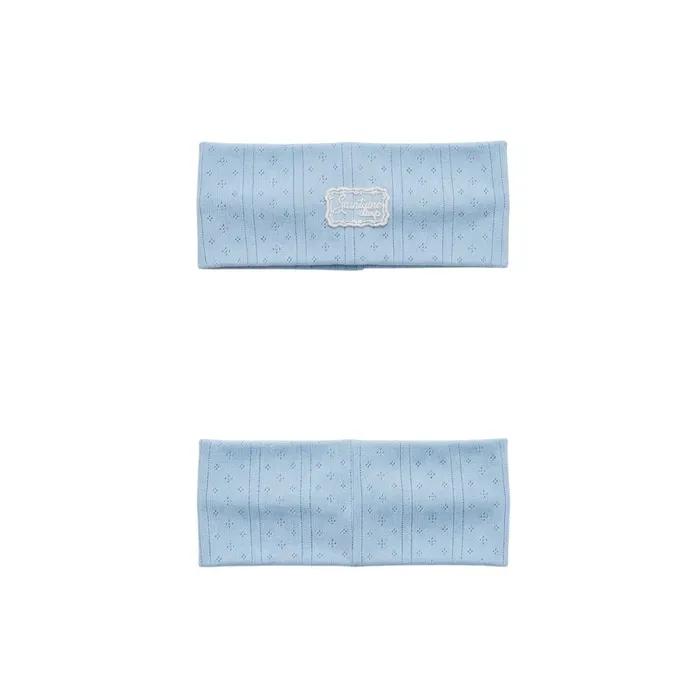 Punched Lace Hairband [Sky Blue]