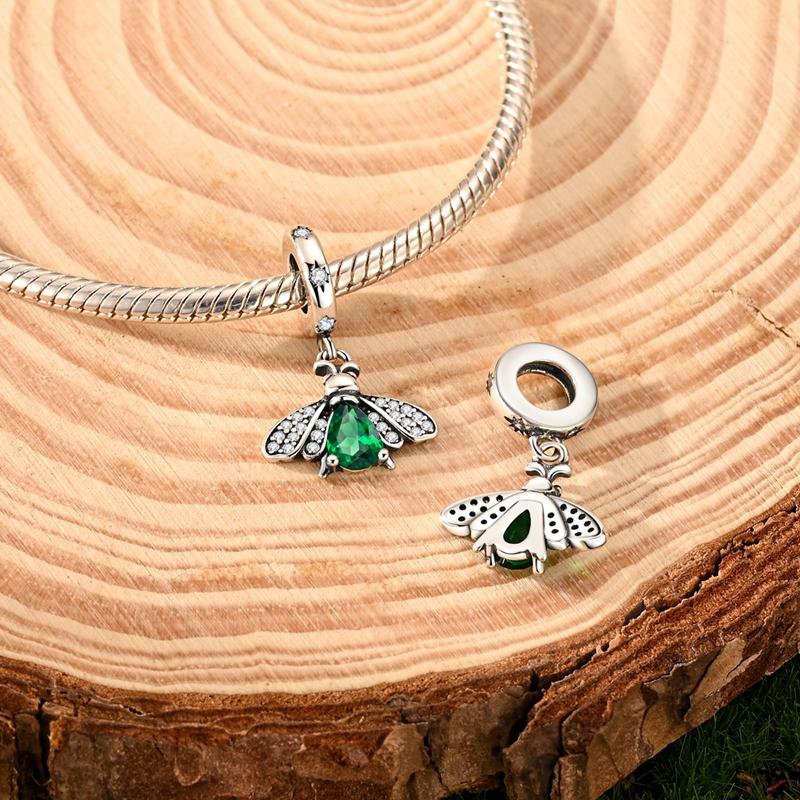 Charms 925 Silver Charms Sunflowers Mushroom Ros Beads Pendant Jewelry Fit Originals 925 Bracelet DIY Woman Gift