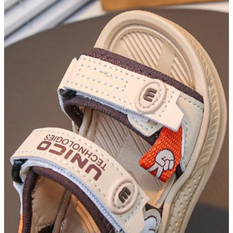 Summer Kids Open Toe Sandals, Soft Sole Boys Sports Beach Shoes For Toddlers