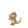 Solid Brass Boxing Dinosaur Figurine Fine Handcraft Vintage Look Perfect For Desktop Decor Dinosaur Lovers Collection Gifts