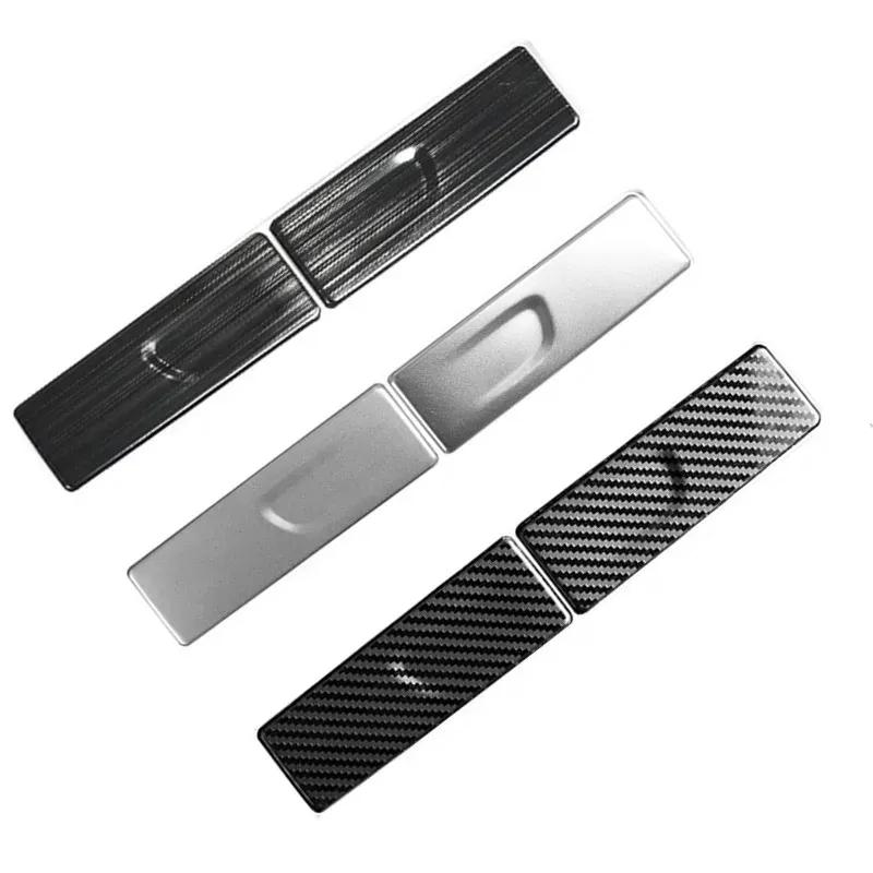 Car Rear Armrest Box Car Cup Holder Sticker Cover Fit For Mercedes Benz C Class W205 GLC X253 GLA X156 A Class CLS Car Styling