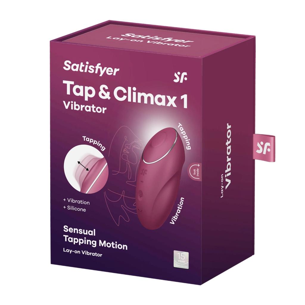 Satisfyer - Tap and Climax Clitoris Stimulator