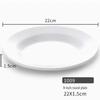 Yangge CYY 9-Inch Round Melamine Dinner Plates