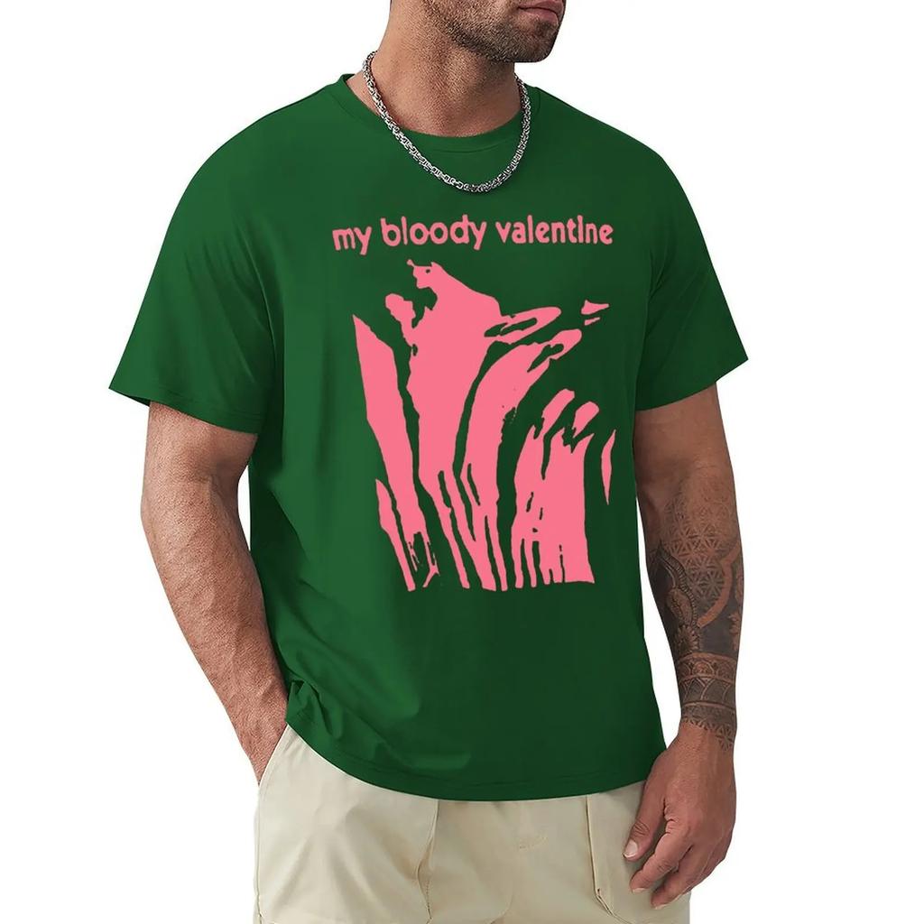 VINTAGE RARE My-Bloody-Valentine T Shirt Harajuku Short Sleeve T-shirt 100% Cotton Graphics Tshirt Tops