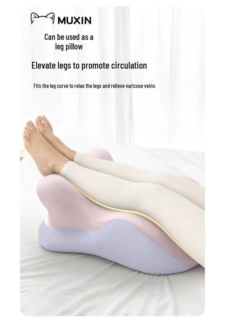 Multifunktionale Bauchschlaf-Kissen für Seiten- und Bauchschläfer - Ideal zum Spielen, Lesen und für Komfort am Bett