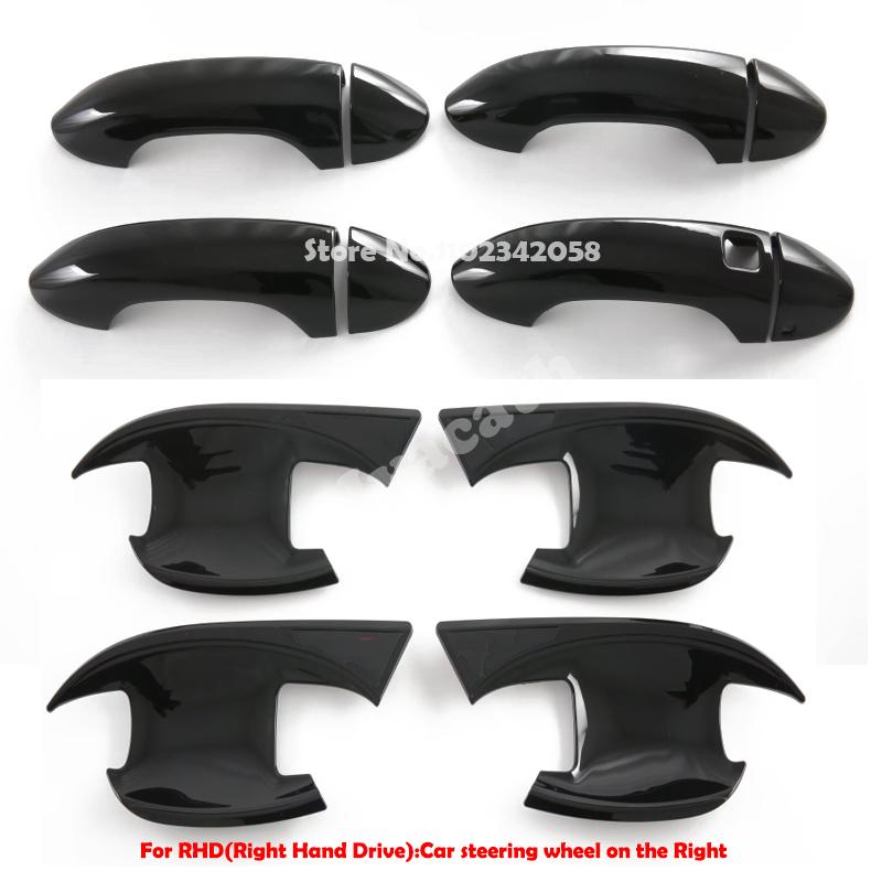 L/RHD For Chery Omoda 5 5X C5 FX   2024  ABS carbonfiber Car Side Door Handle bowl Catch Cover Trim Exterior Accessories