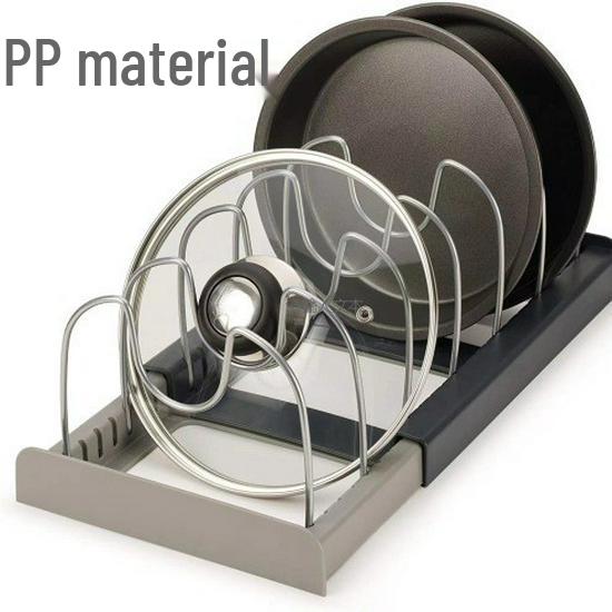Extendable Kitchen Utensil & Cookware Organizer Rack