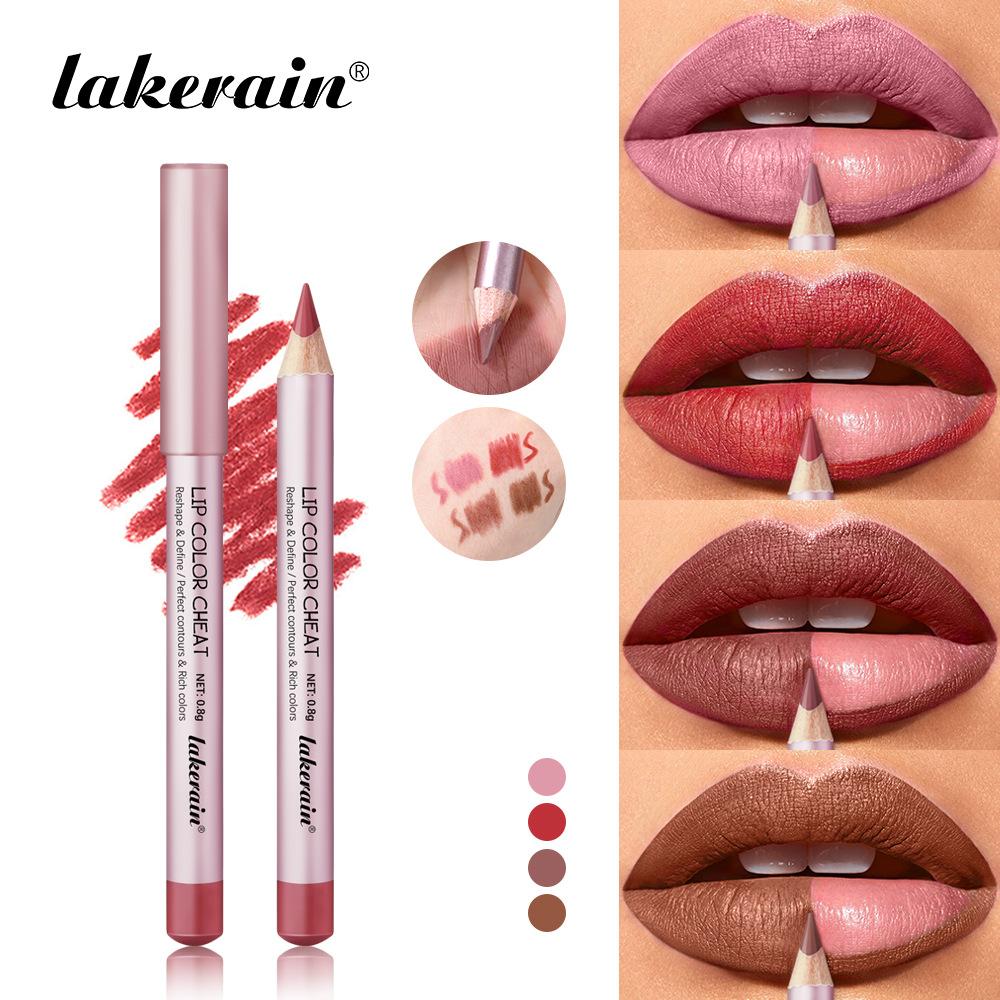 Mini Lip Liner Pen Pillow Intimacy High Color Define Sexy Lips Precision Waterproof Long-lasting Girlfriend Gifts Lip Liner Pen