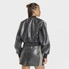 Adidas Women Trendy Sst Pleather Jacket  Ke5035 
