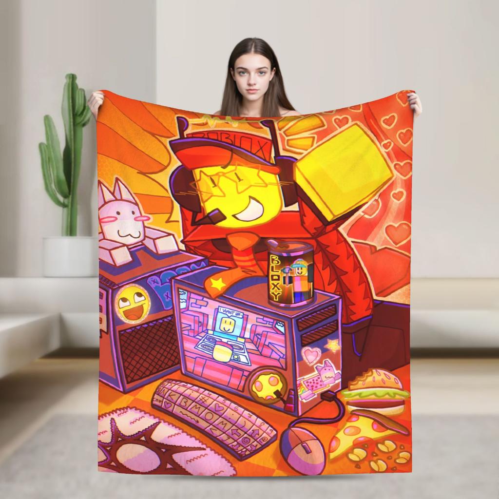 Elliot und John Doe Verlassene Decke Flauschige Überwurfdecke Sommer Klimaanlage Tragbar Weich Warm Bettüberwürfe