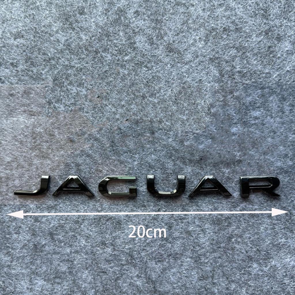 Car Rear Emblem Letter Sticke Accessories For Jaguar X S F XF XE XJ XK XEL XFL XJL XJ6 XJS XKR XFR F-Type F-Pace E-Pace I-Pace PP21