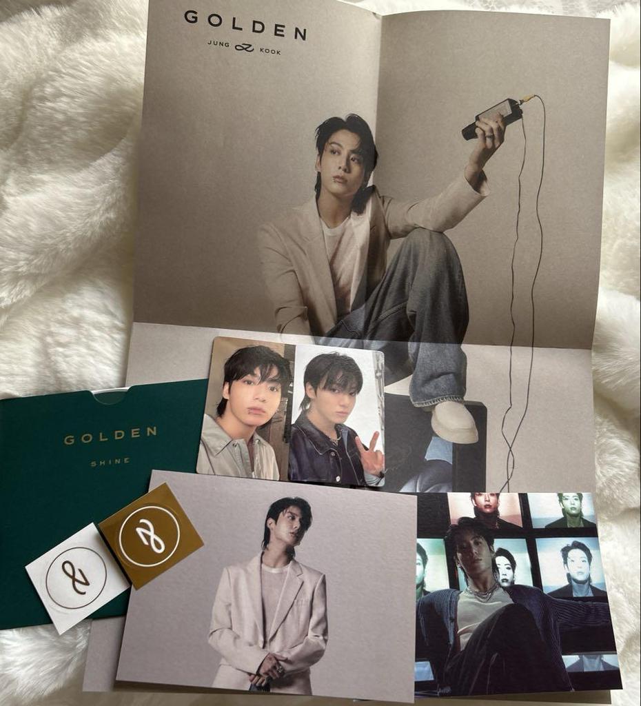 [USED] Jungkook GOLDEN JPFC Bonus
