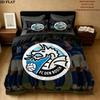 Fc Den Bosch Bedding Quilt Set Quilt Cover Pillowcase Home Decoration Birthday Gift (1 * duvet cover + 2 * pillowcase, without core)