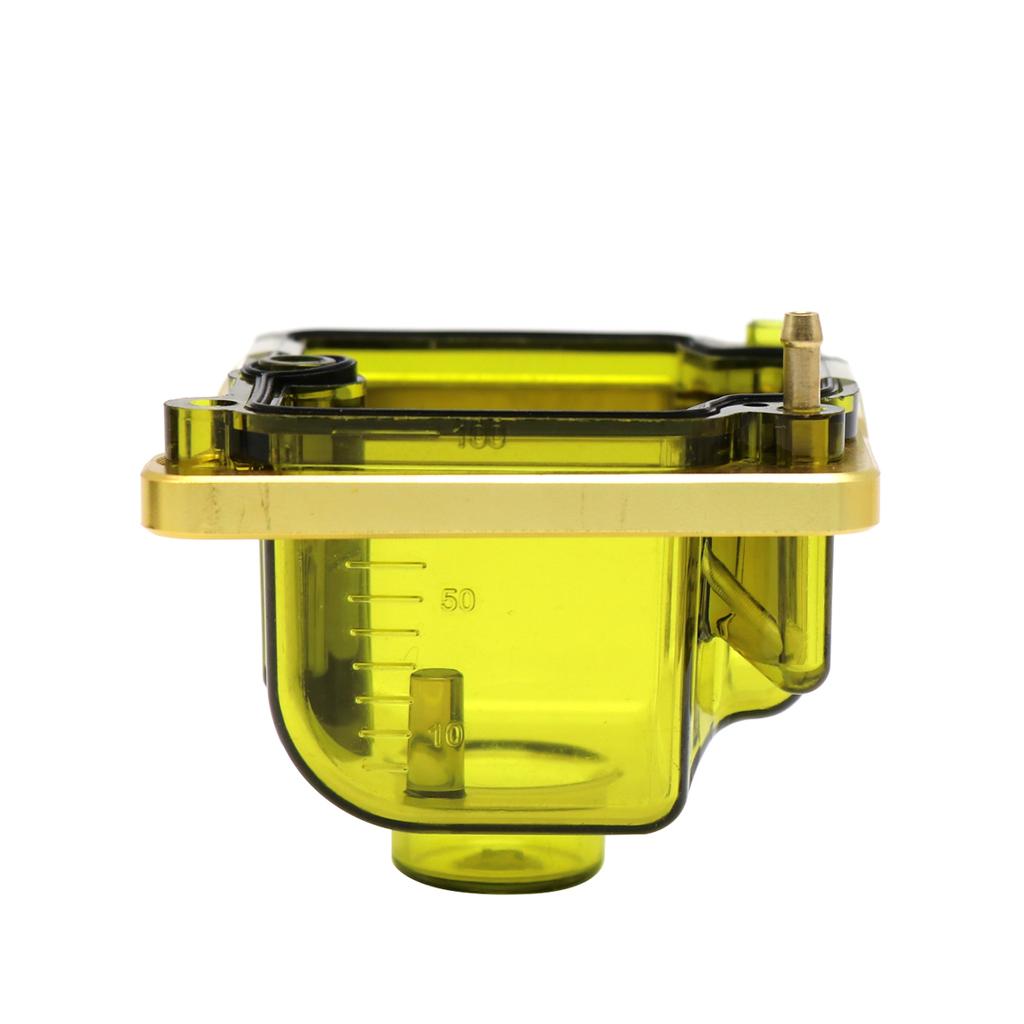 ZSDTRP For PWK 21 24 26 28 30 32 34mm Motorcycle Carburetor Float Chamber Clear Bottom Float Bowl Oil Cup Detachable Bottom