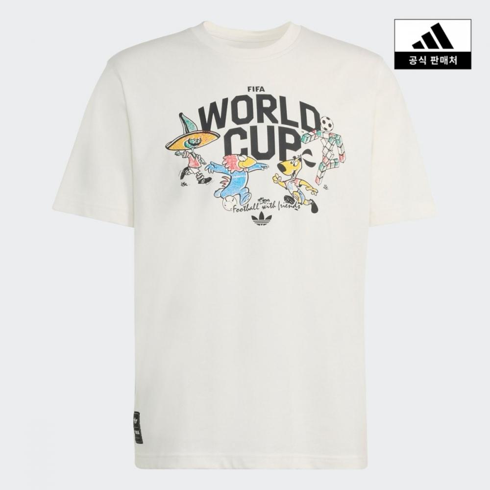 Adidas Fifa World Cup 26  Group MascoT T shirT [ke2038] KE2038/S