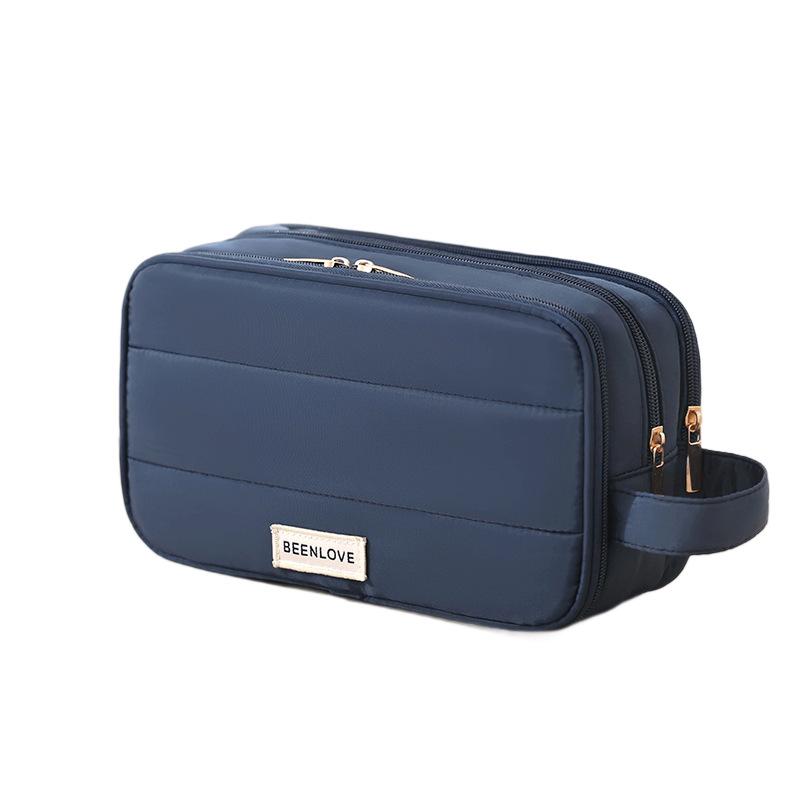 Large Capacity Waterproof Travel Cosmetic Bag Portable Multi-Layer Dry Wet Separation Toiletry Organizer for Women KTB