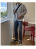 Unisex Half-Zip Sweatshirt: Retro Hong Kong Style - Fashionable, Casual, Versatile Jacket