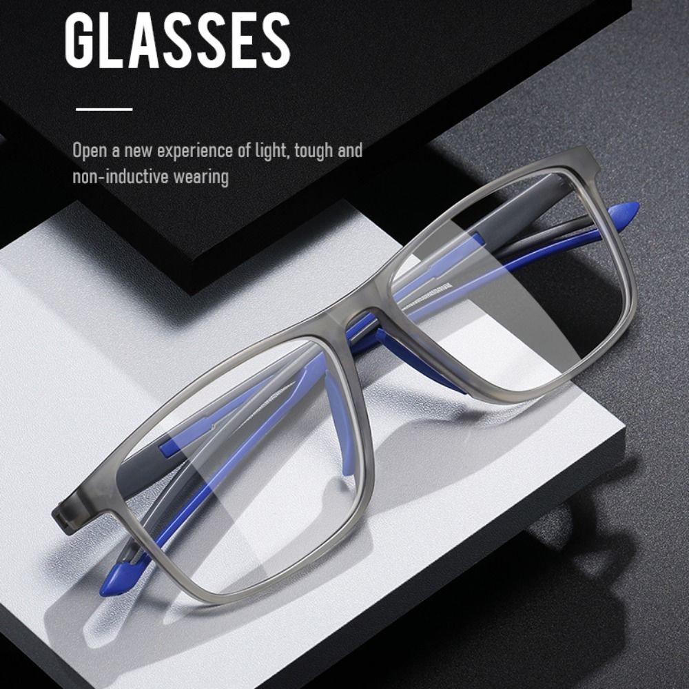 New PC Anti-blue Light Multifocal Reading Glasses Men Women Progressive Near Far Eyewear Ultralight Sports Farsight Eyeglasses