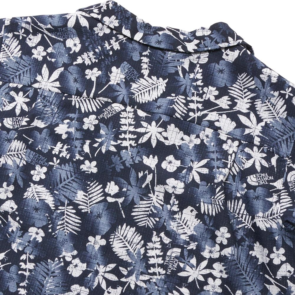 The North Face Aloha Vent VN Summer Size M S/S Shirt, Navy,