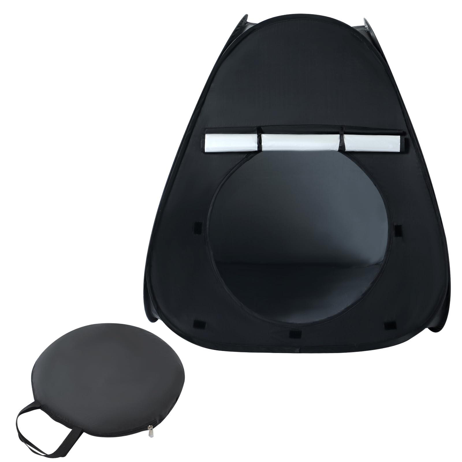 

Палатка Black Out, портативная для снятия стресса и беспокойства у детей, детский игровой домик для чтения, сна, сохранения спокойствия, складная, быстрая сборка чёрный