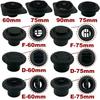 6X 60mm 75mm 90mm Warm Air Vent Outlet Rotatable Air Diesel Heater Conditioner For Car Truck VAN Camper Pipe Outlet Connector