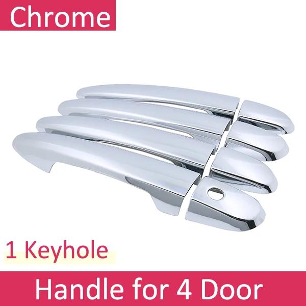 Car Exterior Stickers Chrome/Carbon Door Handle Cover for Mazda 6 Atenza GJ GL 2013 2014 2015 2016 2017