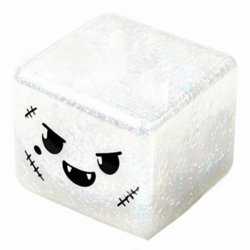 Spooky Design Fidget Toy Slow Rebound Stress Relief Toy Fidget Squishy Cube Halloween