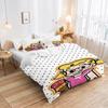 Cartoon Couple Gift Duvet Cover Colorful Childlike Innocence Bedroom  Polyester Adult Gift 2/3Pcs Bedding Set