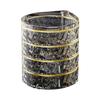 Portable Rotatable Jewelry Case Multiple Layer Storage Solution for Earrings Rings Home Office Daily Casual Use