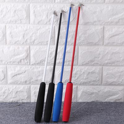 Fishing Pole Wand Three-section Telescopic Funny Catcher Teaser Stick Rod Interactive Replacement for Indoor Games Or Exercise