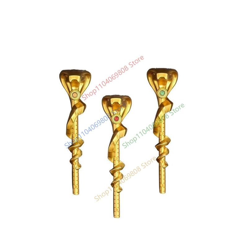 MOC Figurine Accessoires Briques de Construction Épée Fléchette Serpent Doré Bâton Armure Cape Cheveux Films Poupées Briques Compatibles Jouets N12