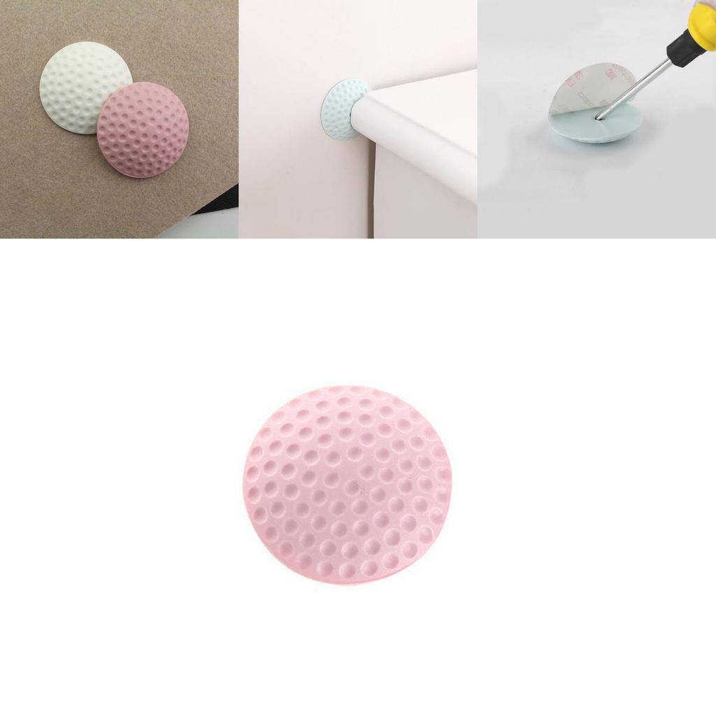 Premium Wall Protector Door Handle Bumper Guard With Soft Rubber Pad Design