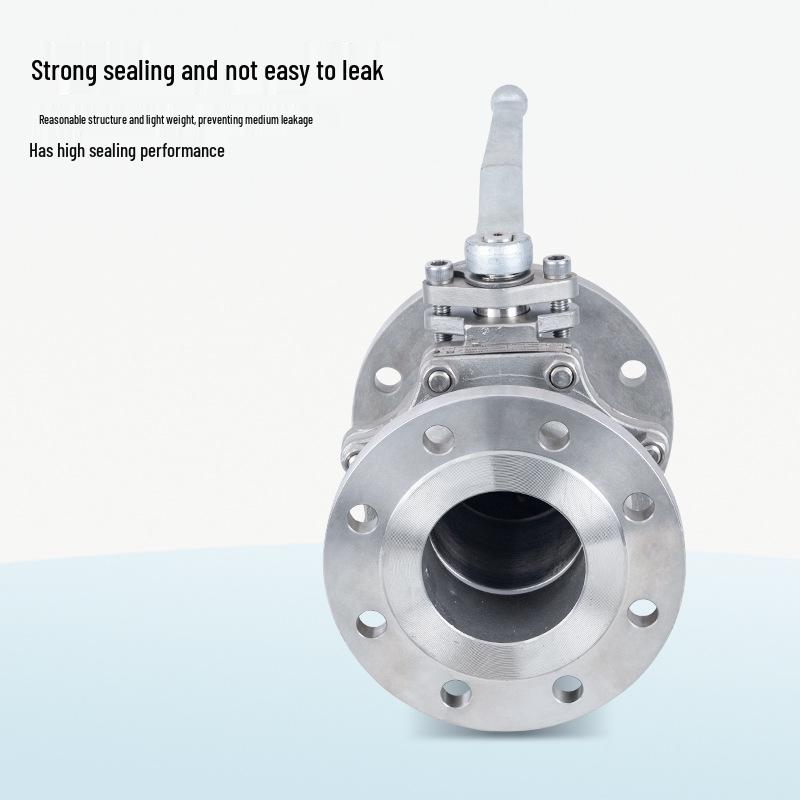 304/316 Stainless Steel Flanged Ball Valve Q41F-16P, High-Pressure Shut-off, Soft Seal for Chemical and Water Use