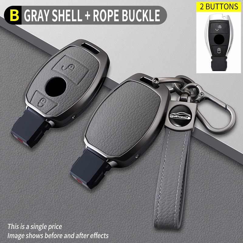 Maybach Model A Key Case In Elephant Grey